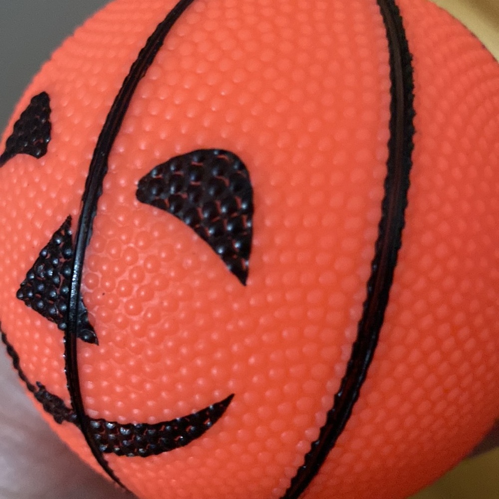NWT Basketball pumpkin - decor or use as a gift/ toy
